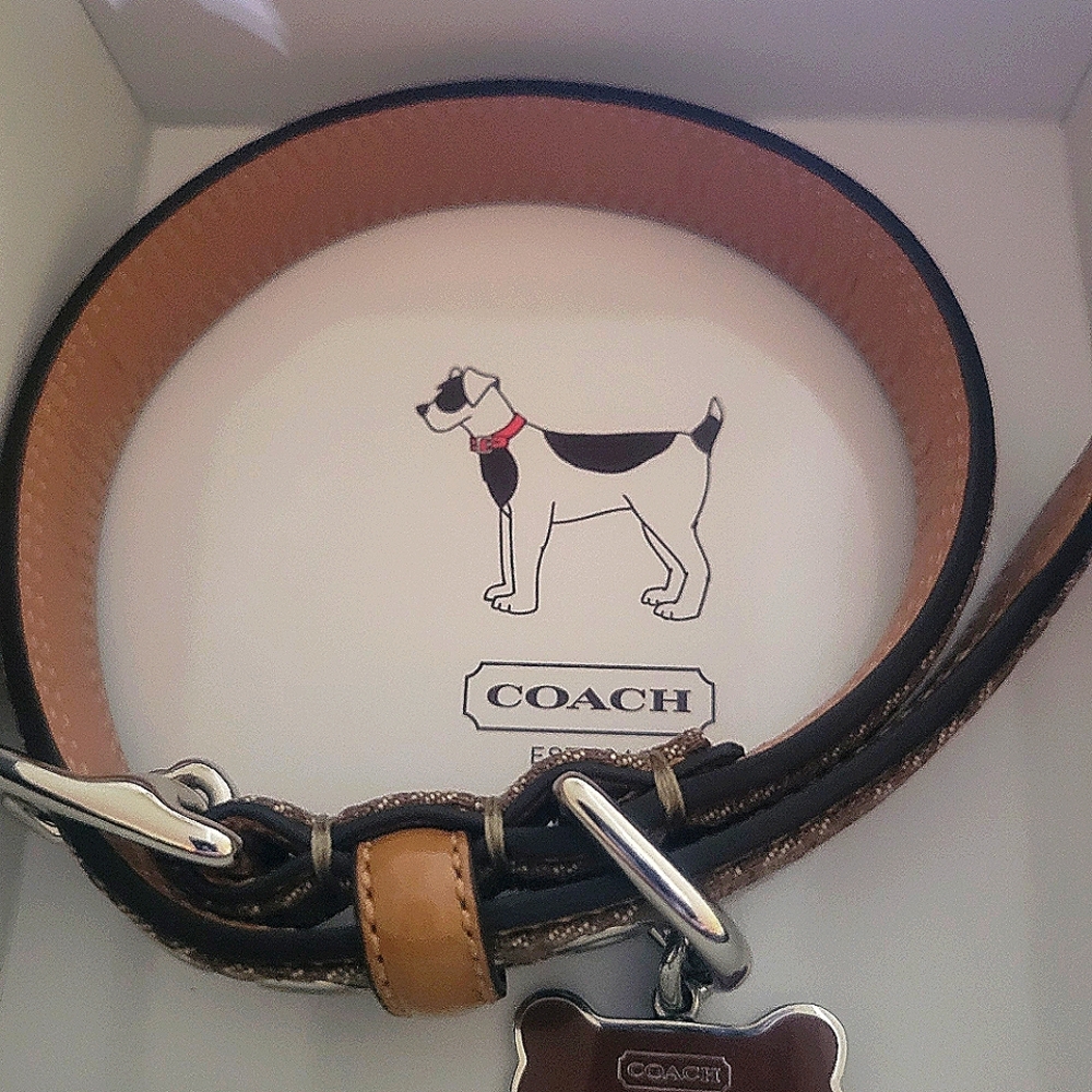 Coach Dog Collar